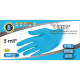 Glove DP Nitrile 5mil Blue Large