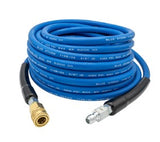 Pressure Washer Hose Water 50ft Blue w/ both Couplers 25mm