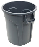 Garbage Can Round 20gal Grey