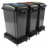 Garbage Recycling Bin 3 color