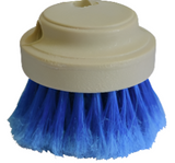 Brush Window Round Blue