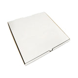 Pizza Box 14" White & Brown Large