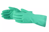Glove Rubber Green Solvex Large
