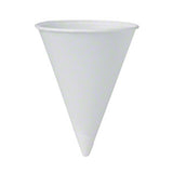 Cups 4 oz. Solo Cone White