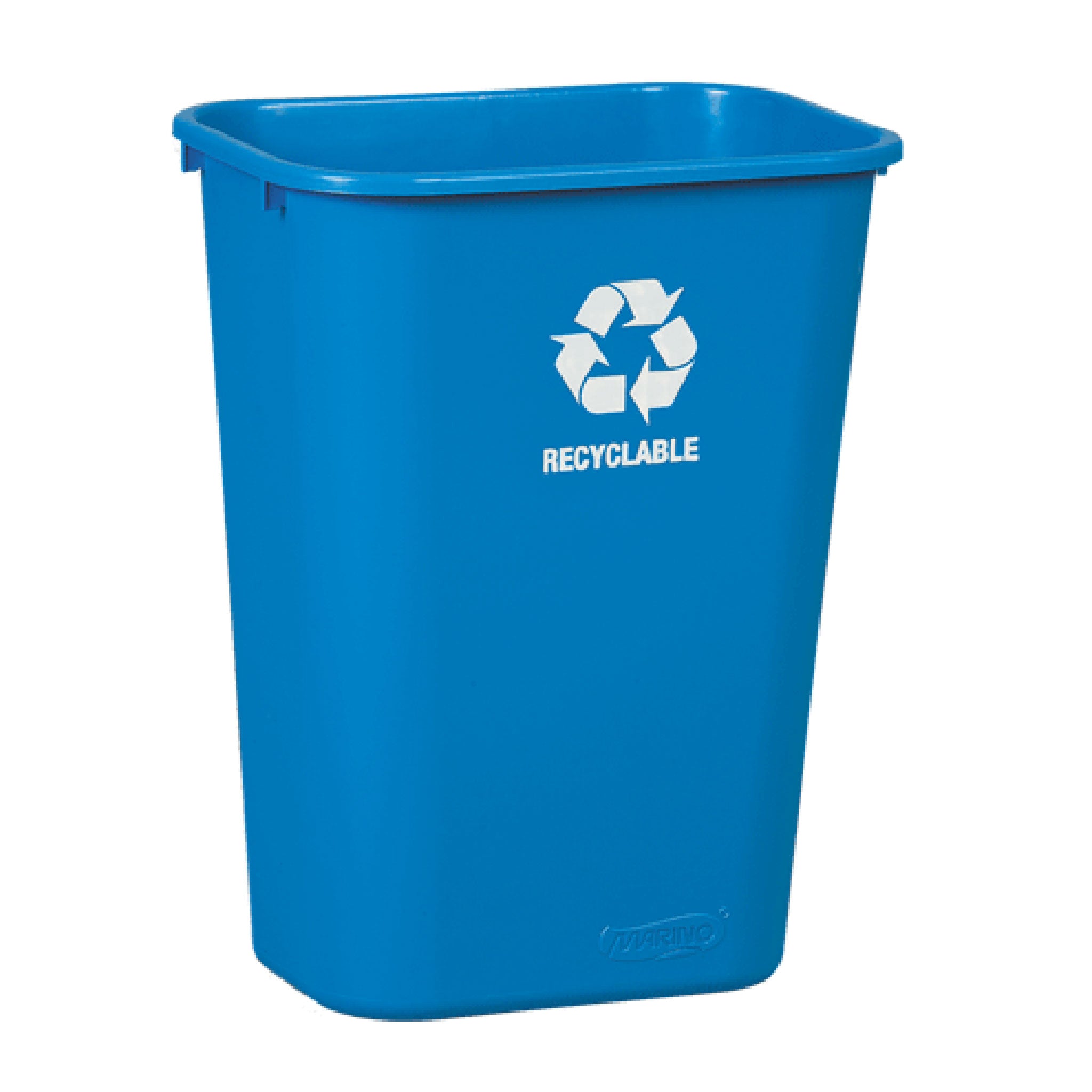 Wastebasket 41 Qt/39L  Blue Recycling