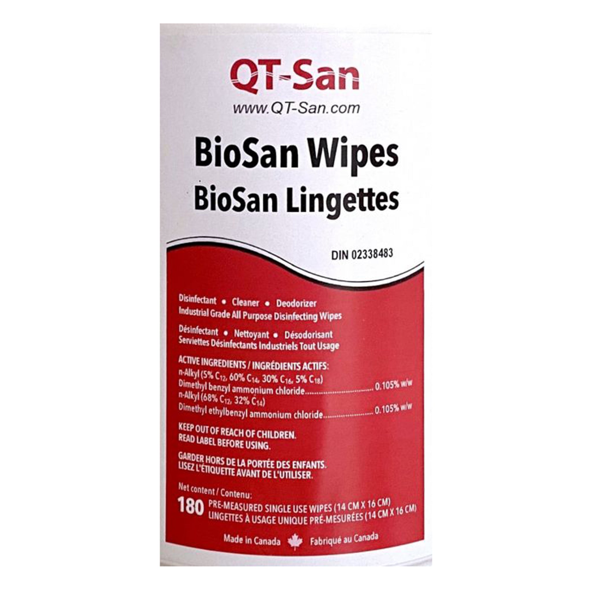 Wipes Wet Disinfectant QT-SAN
