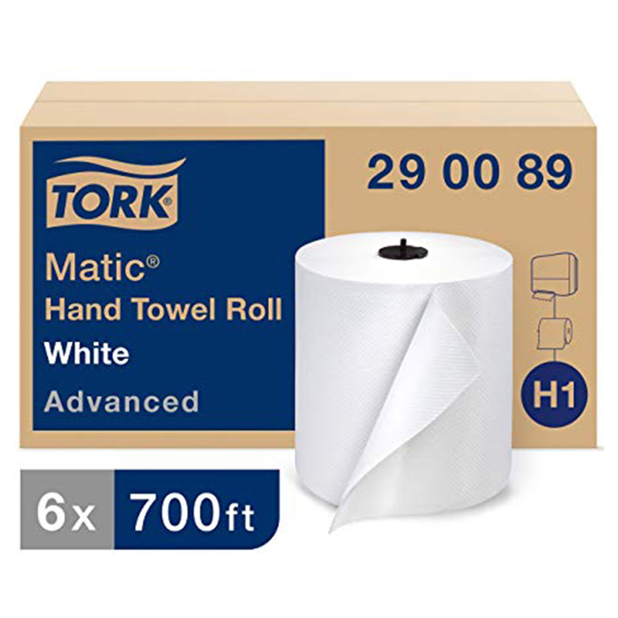 Towel Tork 290089 Roll White 7.75"