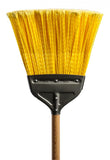Broom Industrial Yellow stiff bristle  BT-113
