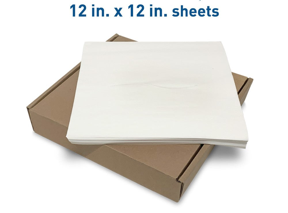 Face Cover Sheet 12" X 12" Disposable - Massage table